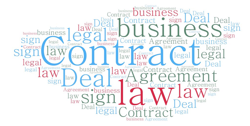 Header image: word cloud featuring the word Contract (credit:  www.epictop10.com / Flickr.com)
